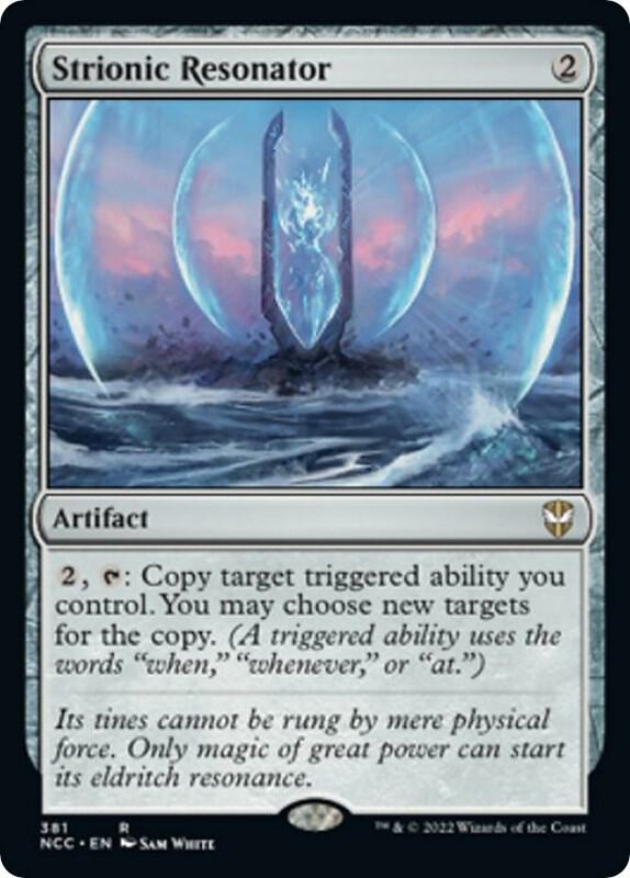 Strionic Resonator [Commander: Streets of New Capenna] 381