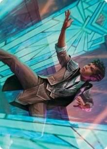 Dapper Shieldmate Art Card [Art Series: Streets of New Capenna] 2