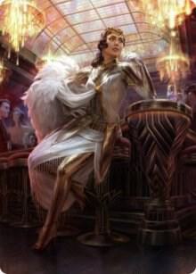 Elspeth Resplendent Art Card (3/81) [Art Series: Streets of New Capenna] 3