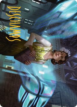 Giada, Font of Hope Art Card (4/81) (Gold-Stamped Signature) [Art Series: Streets of New Capenna] 4