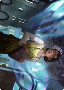 Giada, Font of Hope Art Card (4/81) [Art Series: Streets of New Capenna] 4