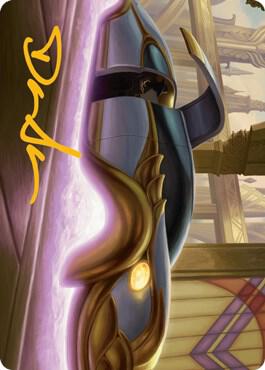 Mysterious Limousine Art Card (Gold-Stamped Signature) [Art Series: Streets of New Capenna] 6