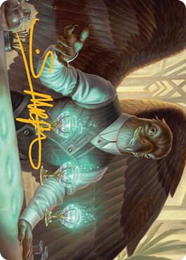 Speakeasy Server Art Card (Gold-Stamped Signature) [Art Series: Streets of New Capenna] 9