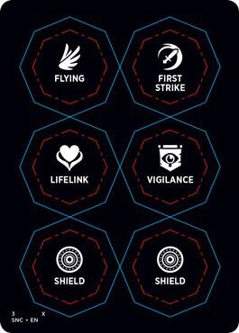 Punch Card Token (3 // 4) [Streets of New Capenna] 3 // 4