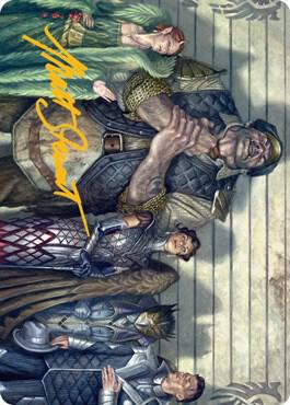 Rogues' Gallery Art Card (Gold-Stamped Signature) [Art Series: Streets of New Capenna] 17