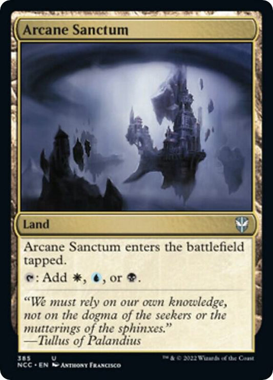 Arcane Sanctum [Commander: Streets of New Capenna] 385