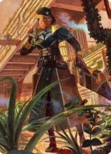Vivien on the Hunt Art Card [Art Series: Streets of New Capenna] 22