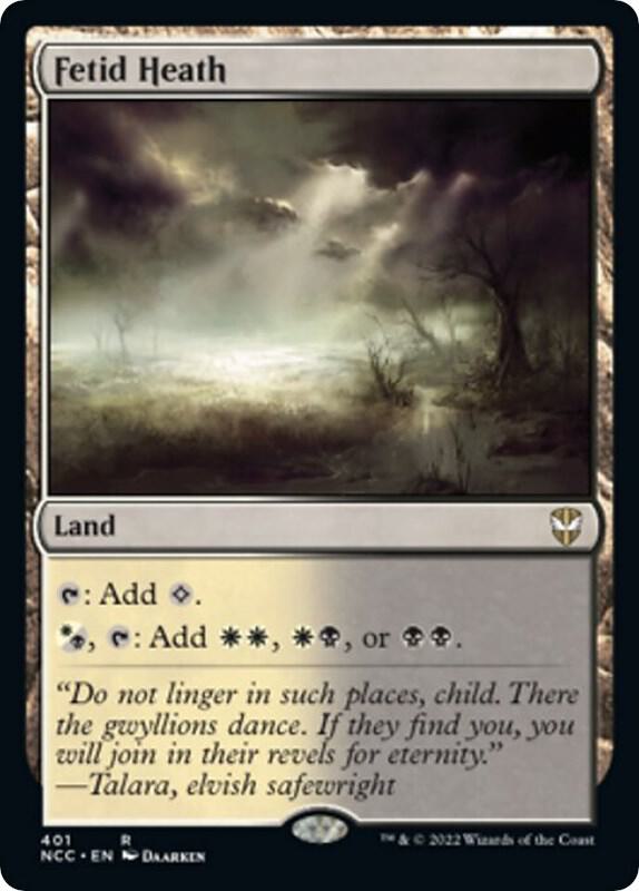 Fetid Heath [Commander: Streets of New Capenna] 401