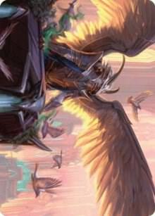 Falco Spara, Pactweaver Art Card (25/81) [Art Series: Streets of New Capenna] 25
