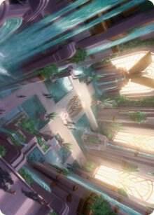 Spara's Headquarters Art Card [Art Series: Streets of New Capenna] 36