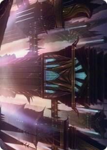 Skybridge Towers Art Card [Art Series: Streets of New Capenna] 37