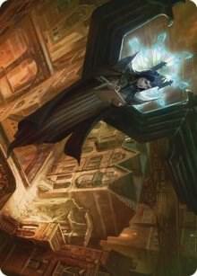 Angelic Sleuth Art Card [Art Series: Streets of New Capenna] 48