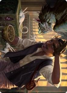Bennie Bracks, Zoologist Art Card [Art Series: Streets of New Capenna] 49