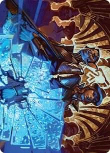 Contractual Safeguard Art Card [Art Series: Streets of New Capenna] 50