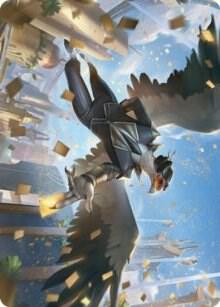 Skyboon Evangelist Art Card [Art Series: Streets of New Capenna] 51
