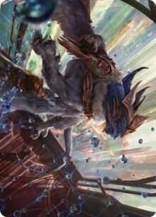 Change of Plans Art Card [Art Series: Streets of New Capenna] 52