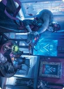 Flawless Forgery Art Card [Art Series: Streets of New Capenna] 54