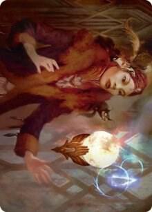 Misfortune Teller Art Card [Art Series: Streets of New Capenna] 58