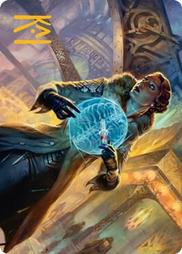 Writ of Return Art Card (Gold-Stamped Signature) [Art Series: Streets of New Capenna] 59