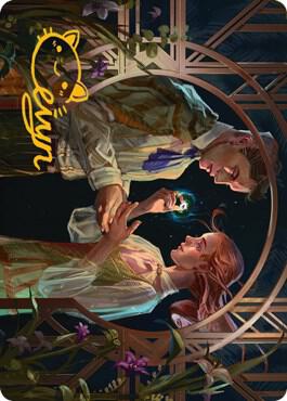 Prosperous Partnership Art Card (Gold-Stamped Signature) [Art Series: Streets of New Capenna] 63