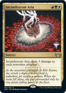 Incandescent Aria [Promo Pack: Streets of New Capenna] 192