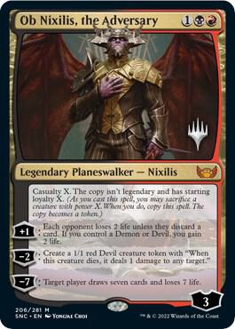 Ob Nixilis, the Adversary [Promo Pack: Streets of New Capenna] 206