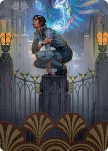 Giada, Font of Hope Art Card (65/81) [Art Series: Streets of New Capenna] 65