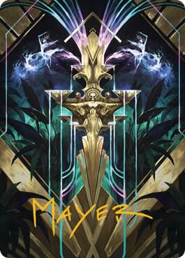 Halo Fountain Art Card (Gold-Stamped Signature) [Art Series: Streets of New Capenna] 66