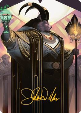 Jetmir, Nexus of Revels Art Card (68/81) (Gold-Stamped Signature) [Art Series: Streets of New Capenna] 68