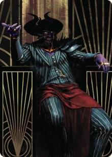 Ob Nixilis, the Adversary Art Card (71/81) [Art Series: Streets of New Capenna] 71
