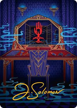 Obscura Charm Art Card (Gold-Stamped Signature) [Art Series: Streets of New Capenna] 73