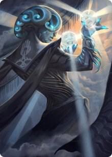 Queza, Augur of Agonies Art Card [Art Series: Streets of New Capenna] 75