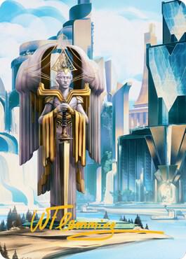 Island Art Card (Gold-Stamped Signature) [Art Series: Streets of New Capenna] 78