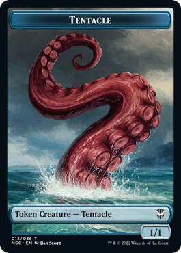 Tentacle // Clue Double-Sided Token [Commander: Streets of New Capenna] 13 // 34