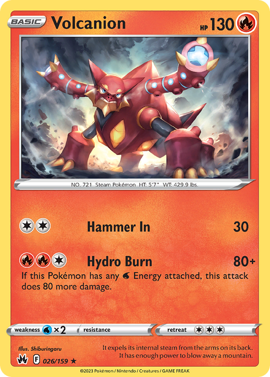 Volcanion - 26/159 Crown Zenith