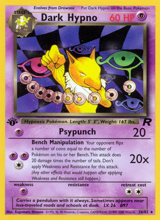 Dark Hypno - 26/82 Team Rocket