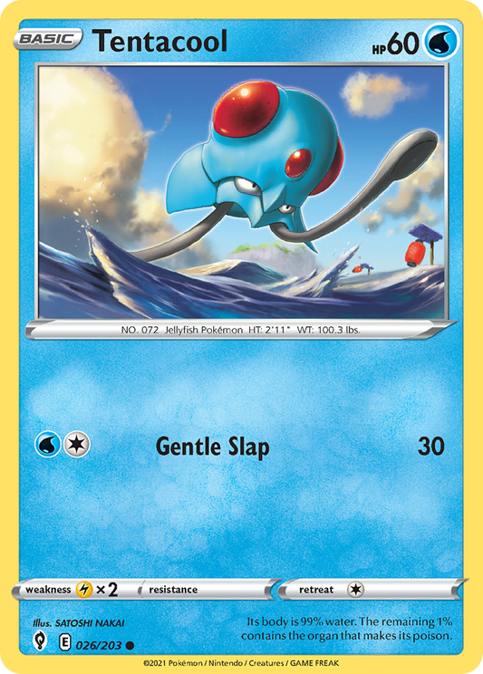 Tentacool - 26/203 Evolving Skies