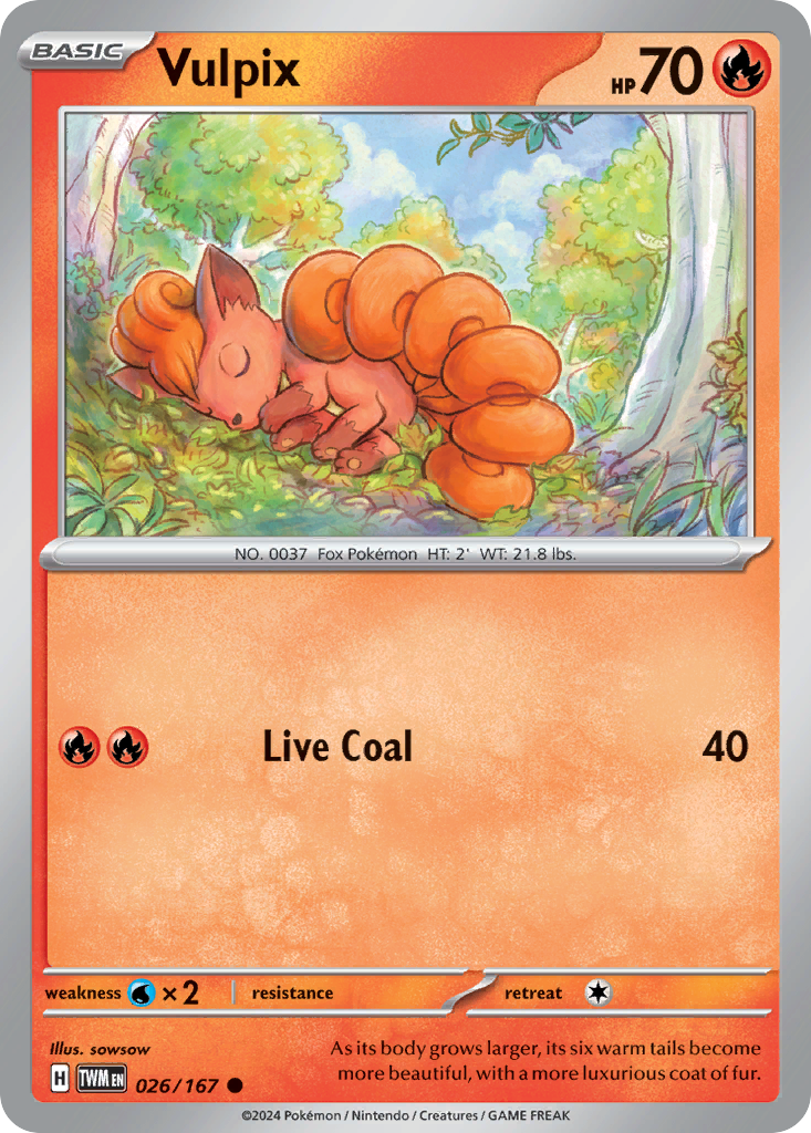 Vulpix - 26/167 Twilight Masquerade