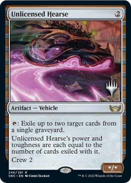 Unlicensed Hearse [Promo Pack: Streets of New Capenna] 246
