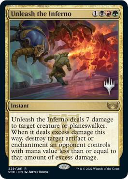 Unleash the Inferno [Promo Pack: Streets of New Capenna] 229