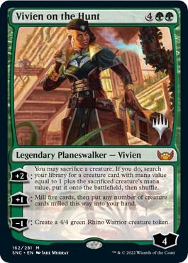 Vivien on the Hunt [Promo Pack: Streets of New Capenna] 162