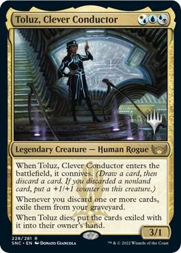 Toluz, Clever Conductor [Promo Pack: Streets of New Capenna] 228