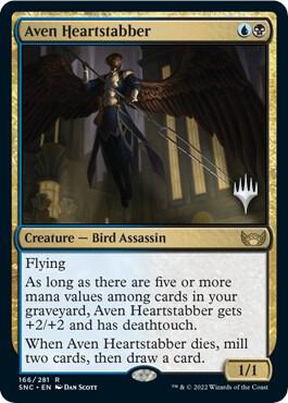 Aven Heartstabber [Promo Pack: Streets of New Capenna] 166