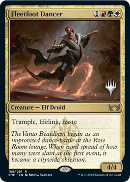 Fleetfoot Dancer [Promo Pack: Streets of New Capenna] 188