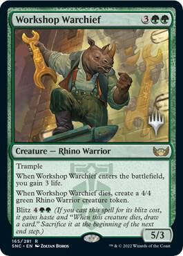 Workshop Warchief [Promo Pack: Streets of New Capenna] 165