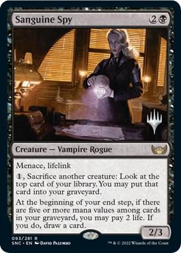 Sanguine Spy [Promo Pack: Streets of New Capenna] 93