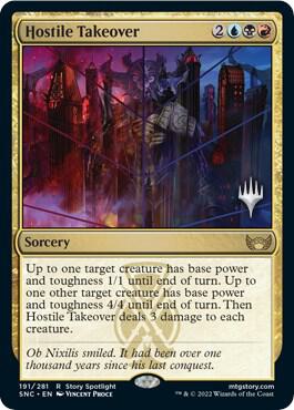 Hostile Takeover [Promo Pack: Streets of New Capenna] 191