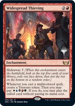 Widespread Thieving [Promo Pack: Streets of New Capenna] 130
