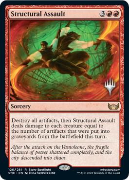 Structural Assault [Promo Pack: Streets of New Capenna] 126