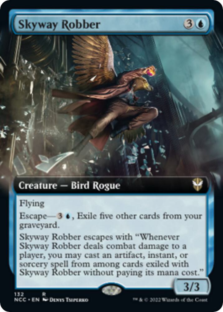 Skyway Robber (Extended Art) [Commander: Streets of New Capenna] 132